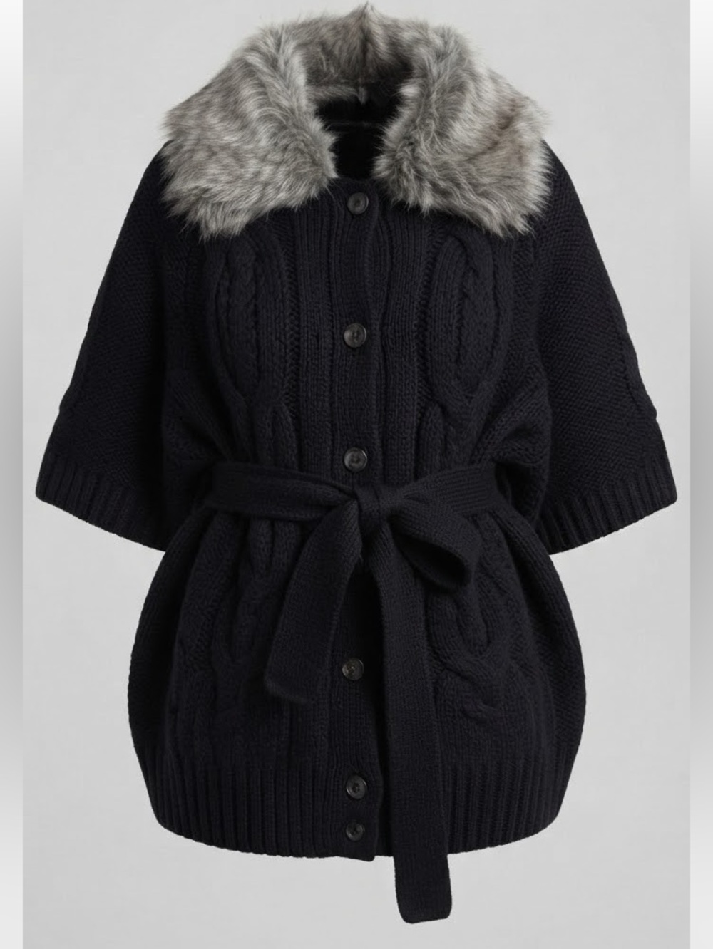 Loft Oversized Faux Fur Coat